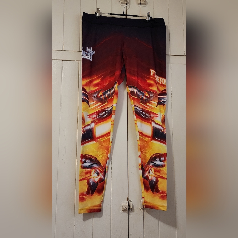 Judas Priest Firepower Leggings - Speed Clothes - Size XXL - Never Worn - Rare!